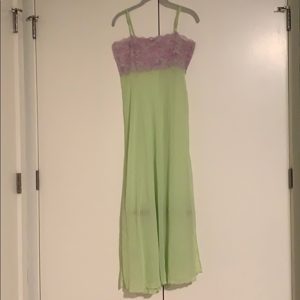 Victoria Secret long Sheer and Lace nightgown